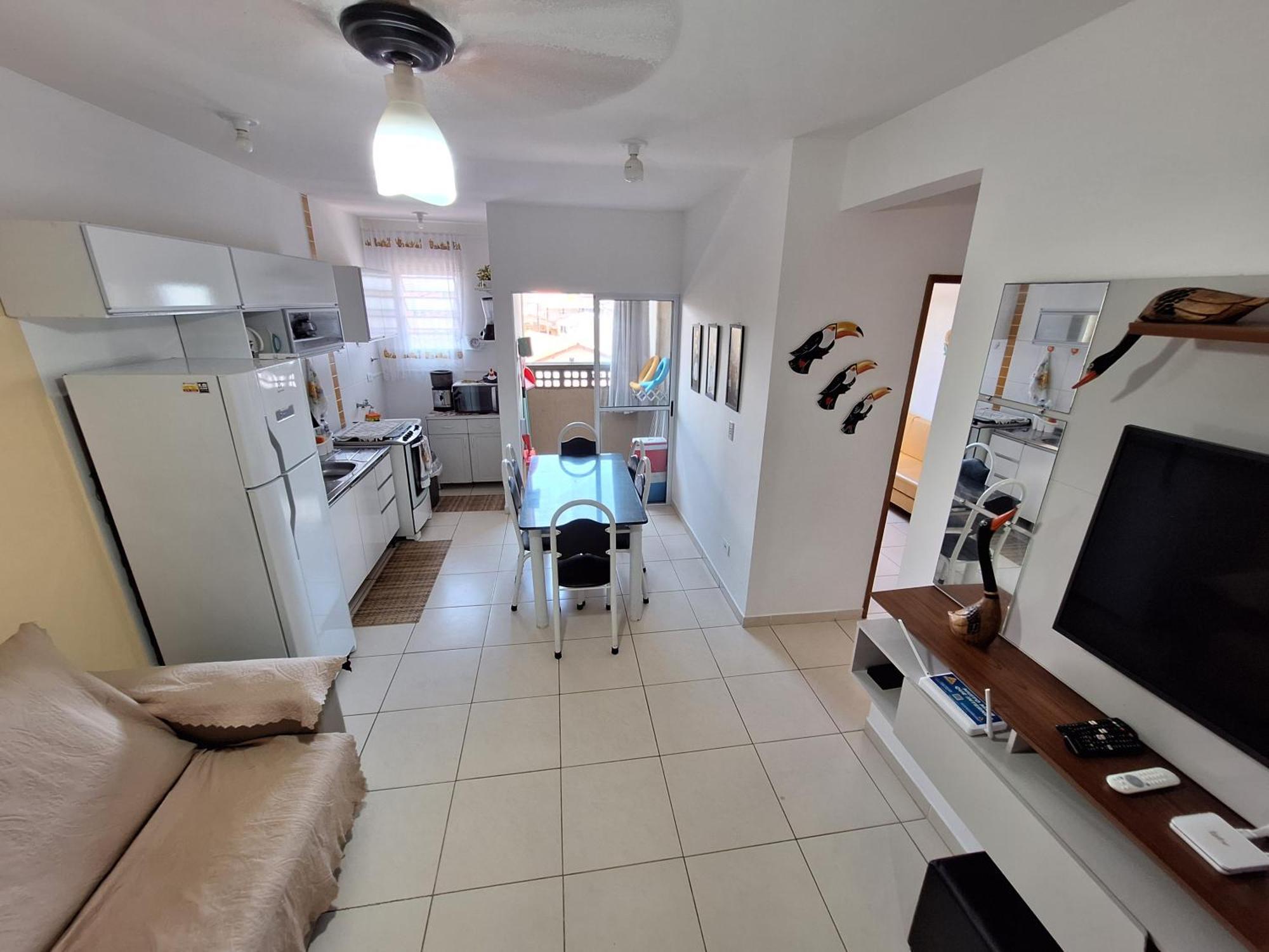 Apto Praia Ubatuba 2 Quartos 3 Tvs Internet 400Mb Completo Tv A Cabo Eksteriør bilde