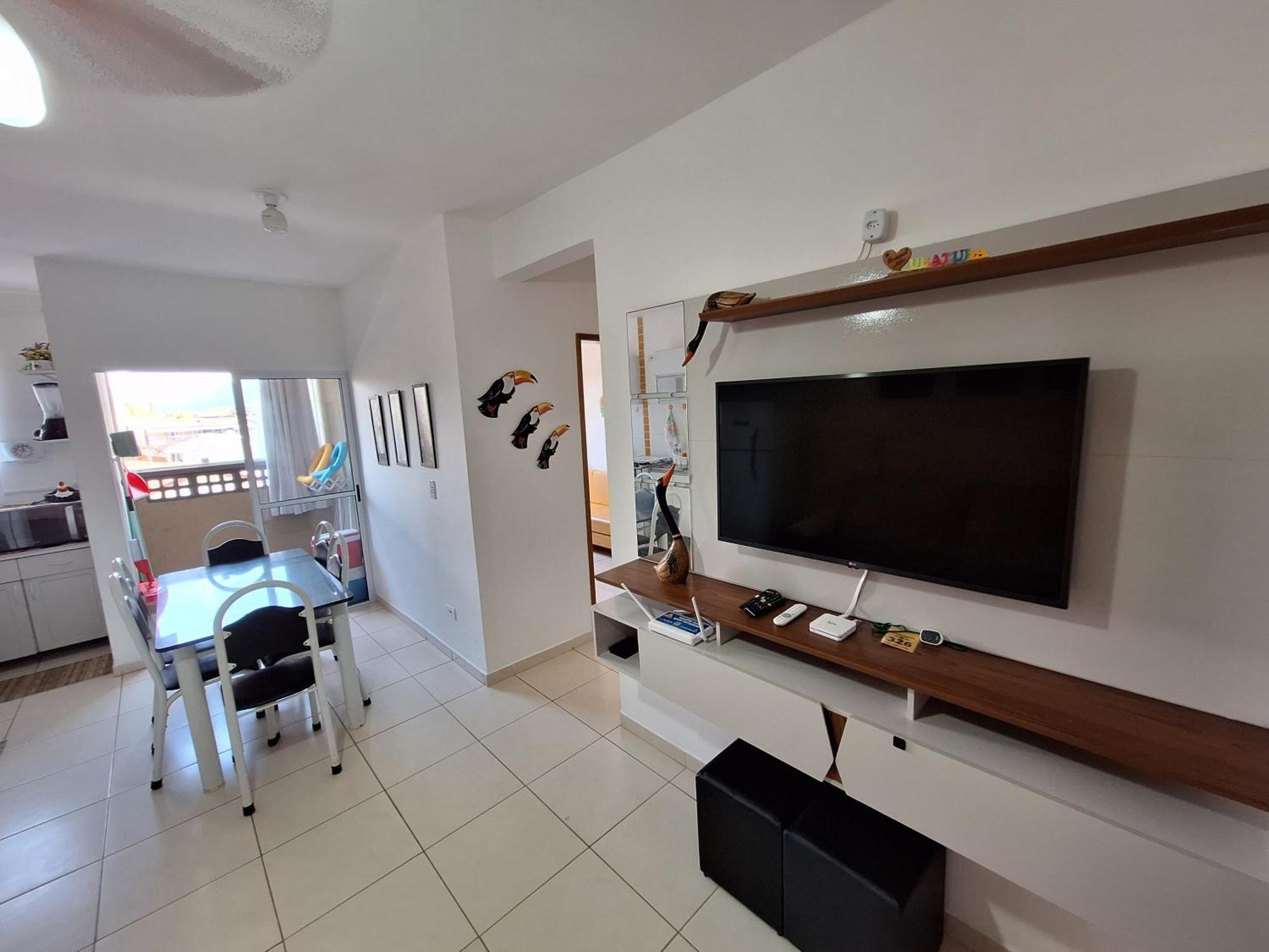 Apto Praia Ubatuba 2 Quartos 3 Tvs Internet 400Mb Completo Tv A Cabo Eksteriør bilde